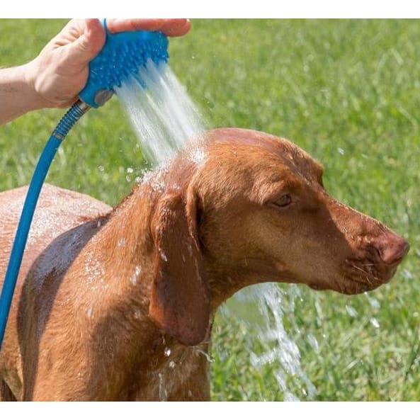 Multifunctional Silicone Handheld Pet Shower Bath Brush Glove - The Ultimate Bathing Experience for Your Pet
